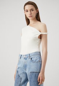 Abercrombie & Fitch TINY TWIST - Top - jet stream