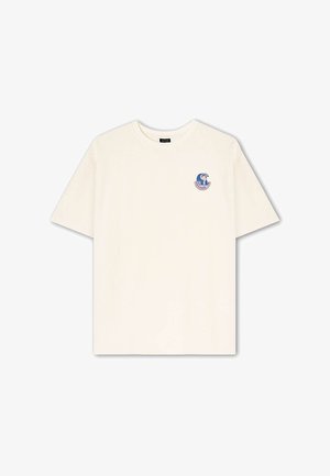 Kaotiko MELESS IMMENSITY UNISEX - Camiseta estampada - tabacco