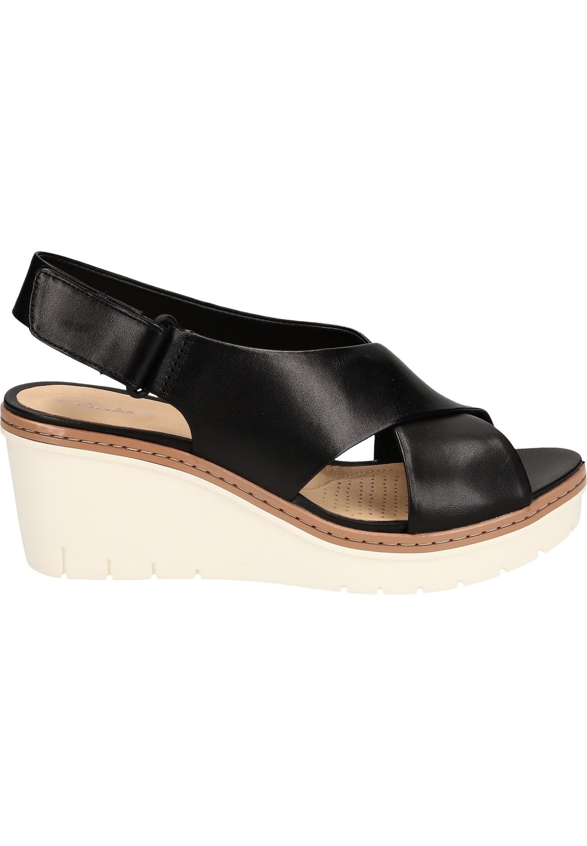 Clarks Originals PALM CANDID - Sandalen met sleehak - schwarz/zwart -  Zalando.nl