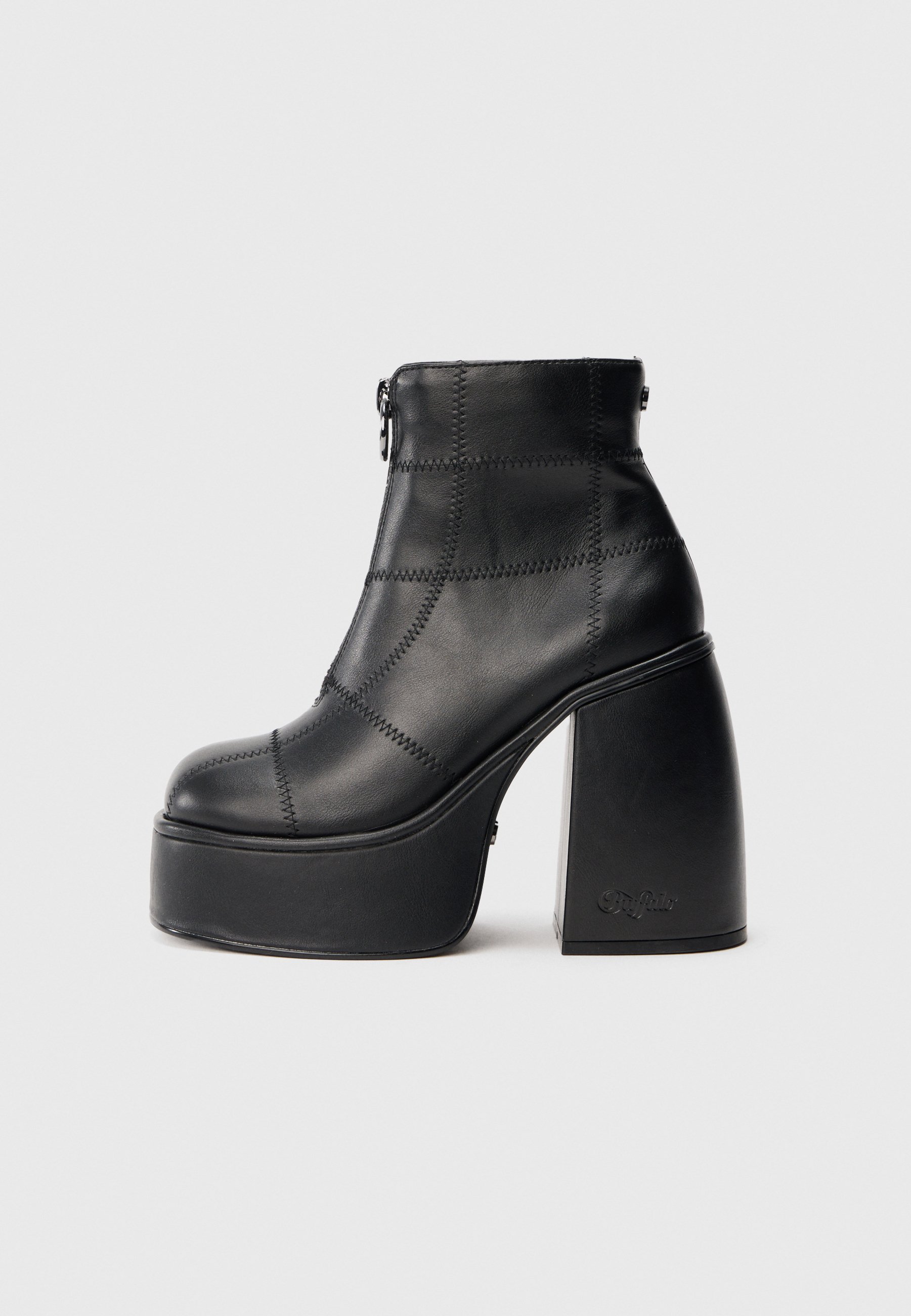 靴 buffalo bobs leather heel boots hedi y2k Buffalo High heeled ankle boots - black - Zalando.ie