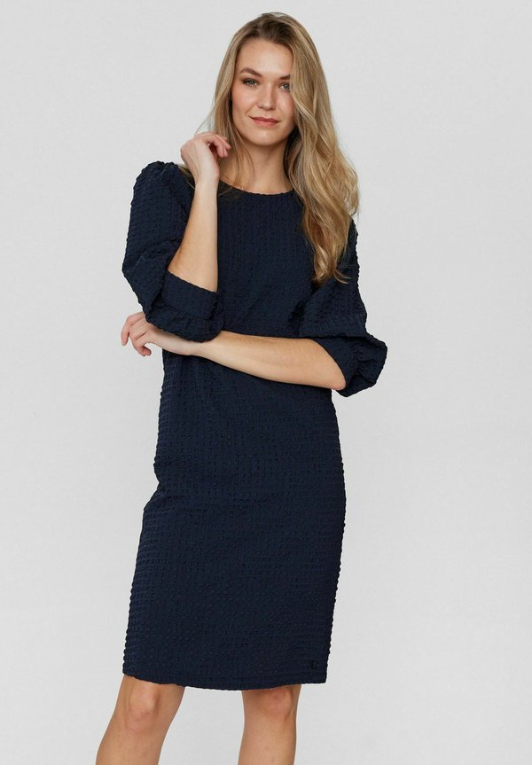 NUVILJE O-NECK  - Freizeitkleid - dark sapphire