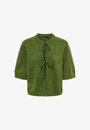 ONLY, ONLSIMONI 2/4 BOW CARDIGAN KNT NOOS - Gilet - forest night