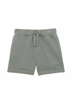 Reiss REISS PERRY COTTON BRAND-EMBROIDERED SHORTS - Treniņtērpa apakšdaļas - washed sage