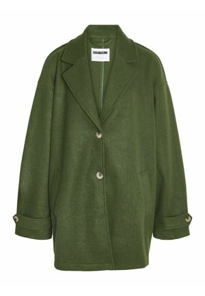 Noisy May NMALICIA OVERSIZE - Klasisks mētelis - kombu green