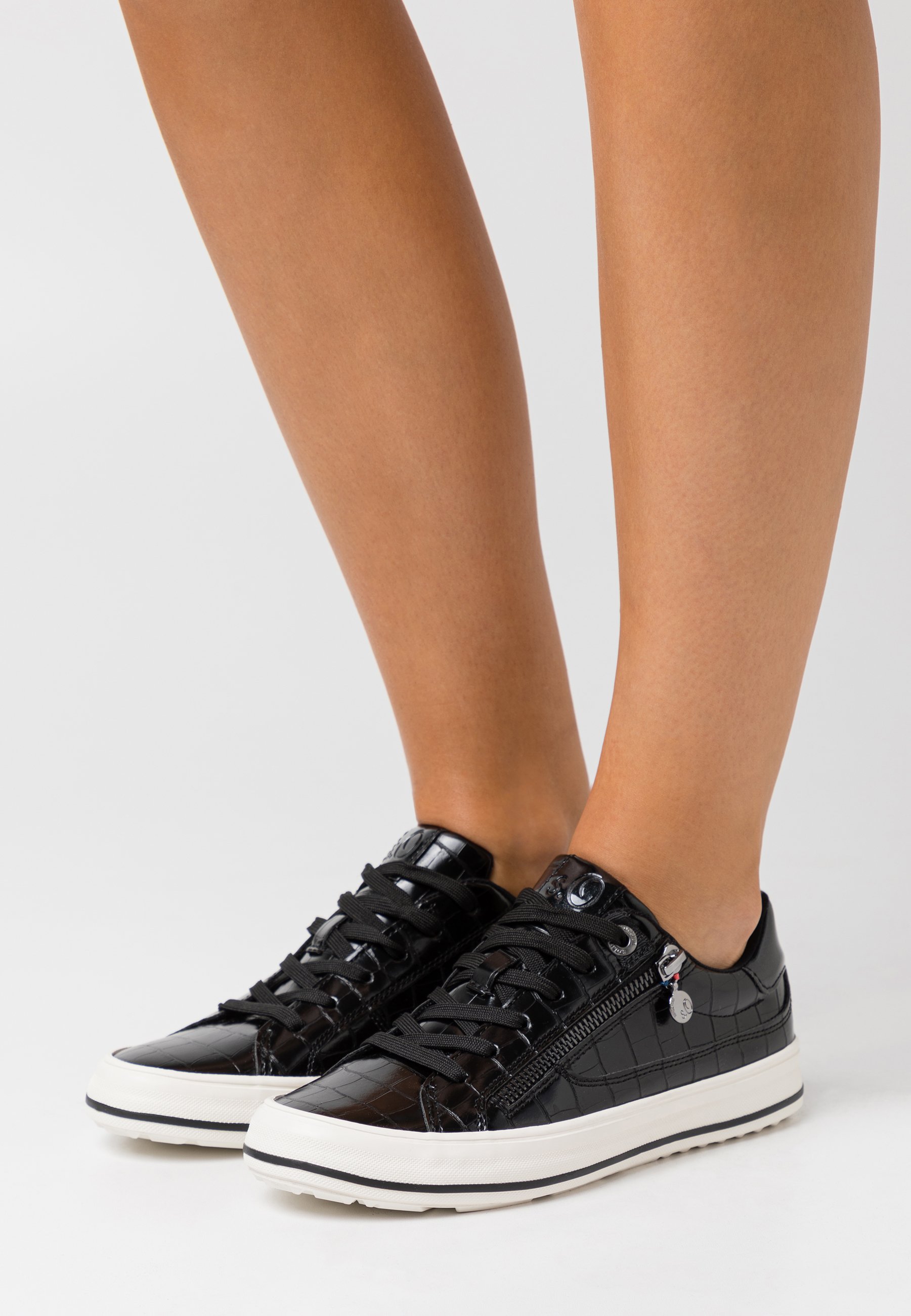 s.Oliver LACE UP - Sneakers laag - black/Zwart - Zalando.nl