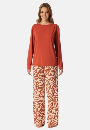 SET - Nachtwäsche Set - terracotta