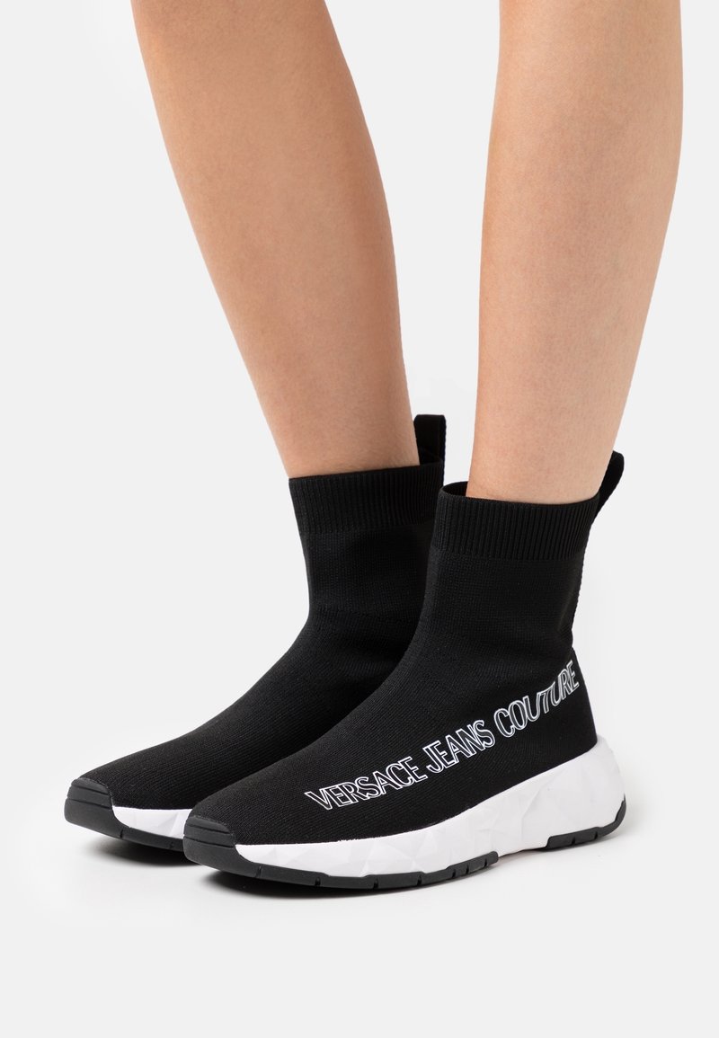 Versace Jeans Couture Höga sneakers - black