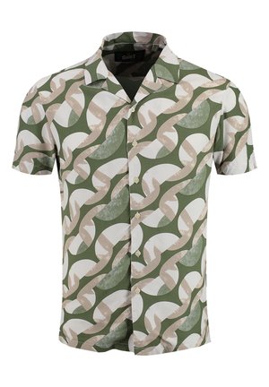 Key Largo, MAGMA PATTERNED - Hemd - dark green