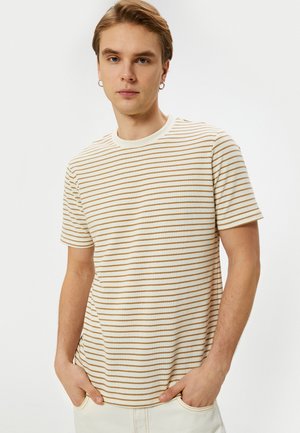 Koton Print T-shirt - beige