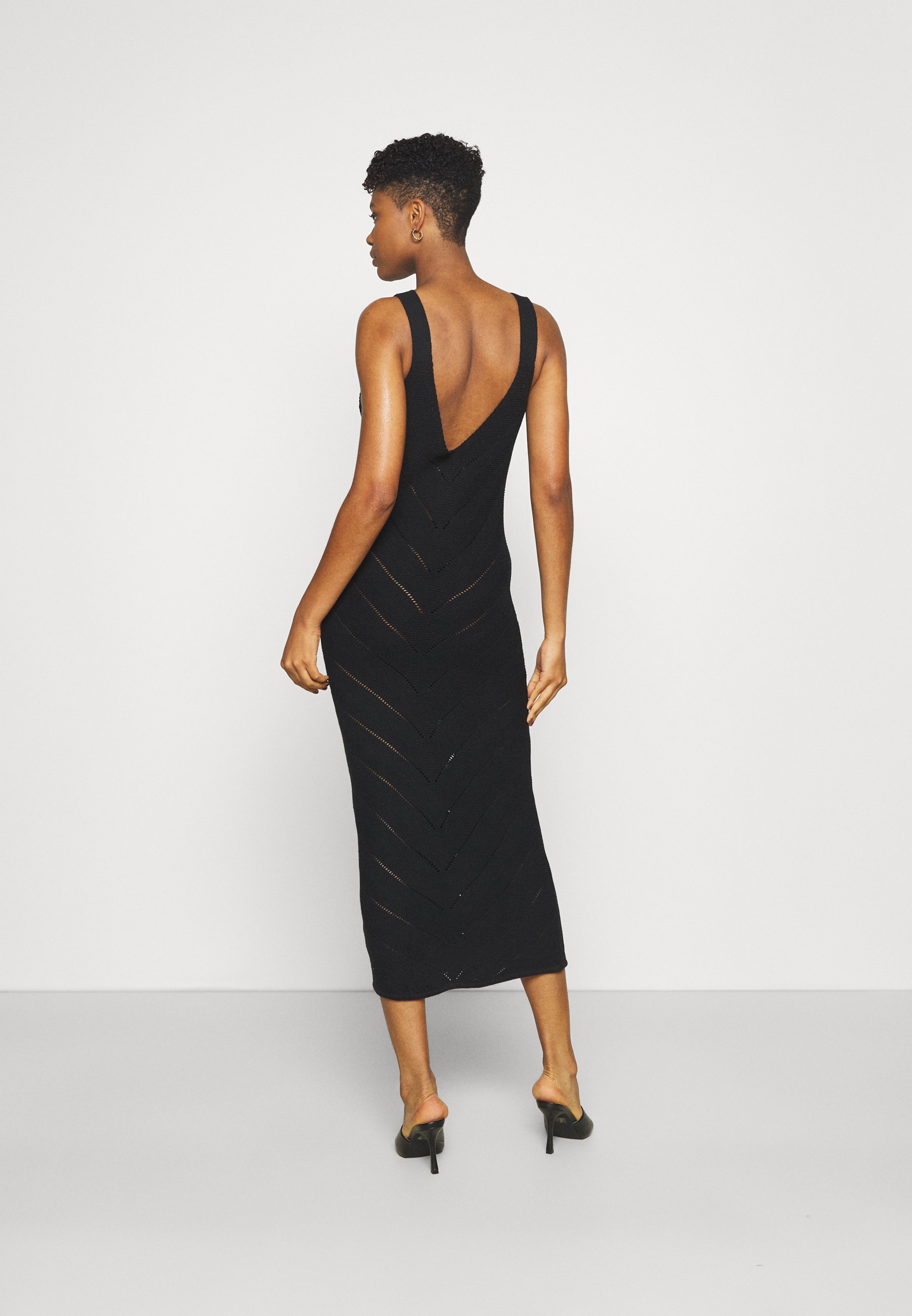 Missguided TIE FRONT MIDAXI CROCHET 