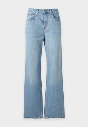 Abercrombie & Fitch, HERO RELAXED - Τζιν χαλαρής εφαρμογής - light blue denim