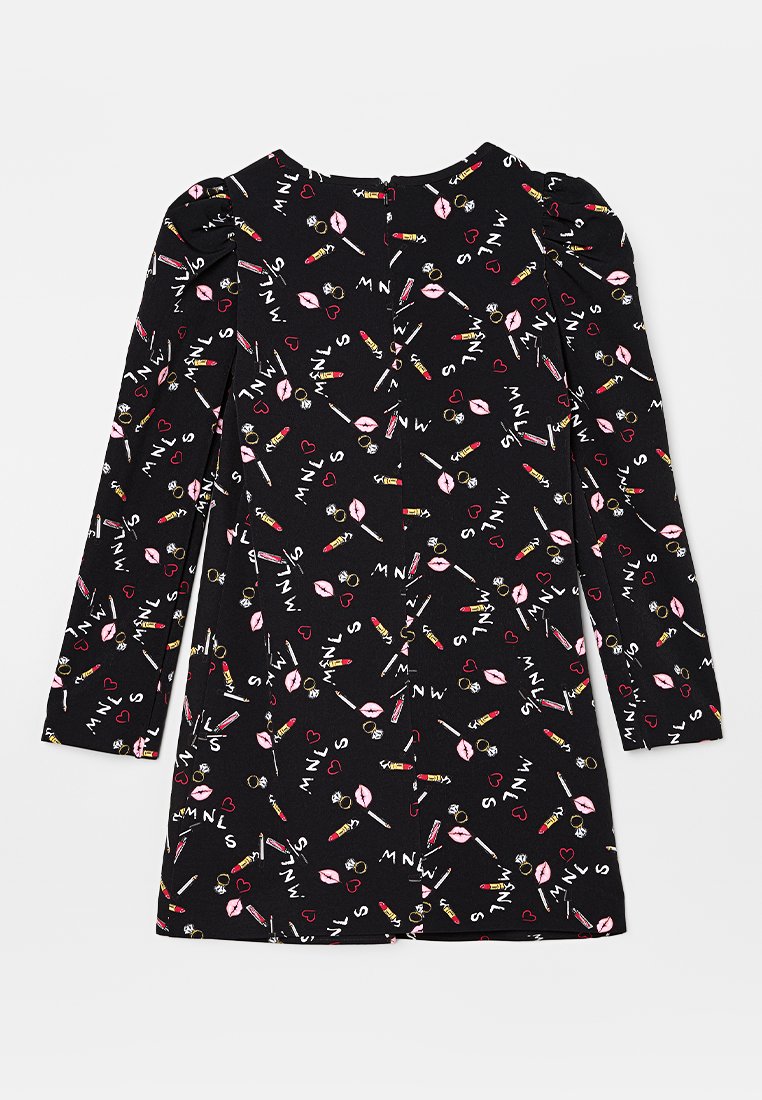 Monnalisa Jerseyjurk zwart