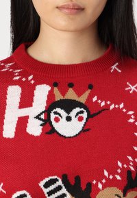 ONLY ONLXMAS BALLOON O NECK BOX - Maglione - chili pepper
