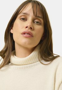 Just Cashmere COL ROULÉ - Maglione - snow