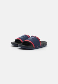 Nike Performance OFFCOURT SLIDE PARIS ST GERMAIN - Badesandaler - midnight navy/university red