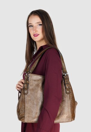 BERNICE - Tote bag - phantom brown