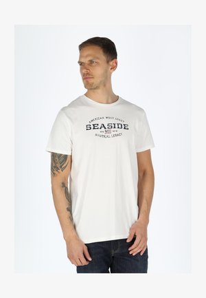 Seaside NAUTICAL - Print T-shirt - white