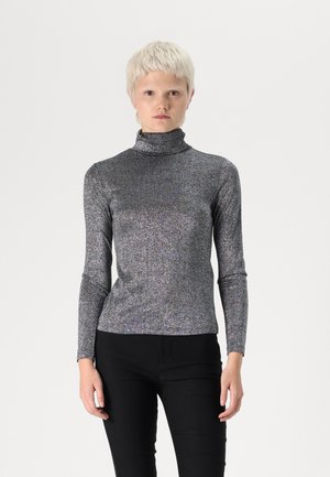 VMSARAH ALBERTE HIGHNECK  - Svetrík - black/silver