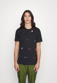 Nike Sportswear LOGO TEE - T-shirt estampada - black