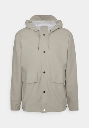 HOODED UNISEX - Impermeabile - cement