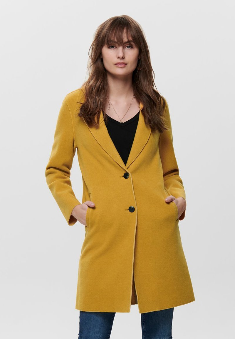 ONLY ONLCARRIE BONDED OTW - Īss mētelis - golden yellow