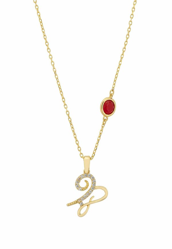 ZODIAC BIRTHSTONE CAPRICORN GARNET - Necklace3