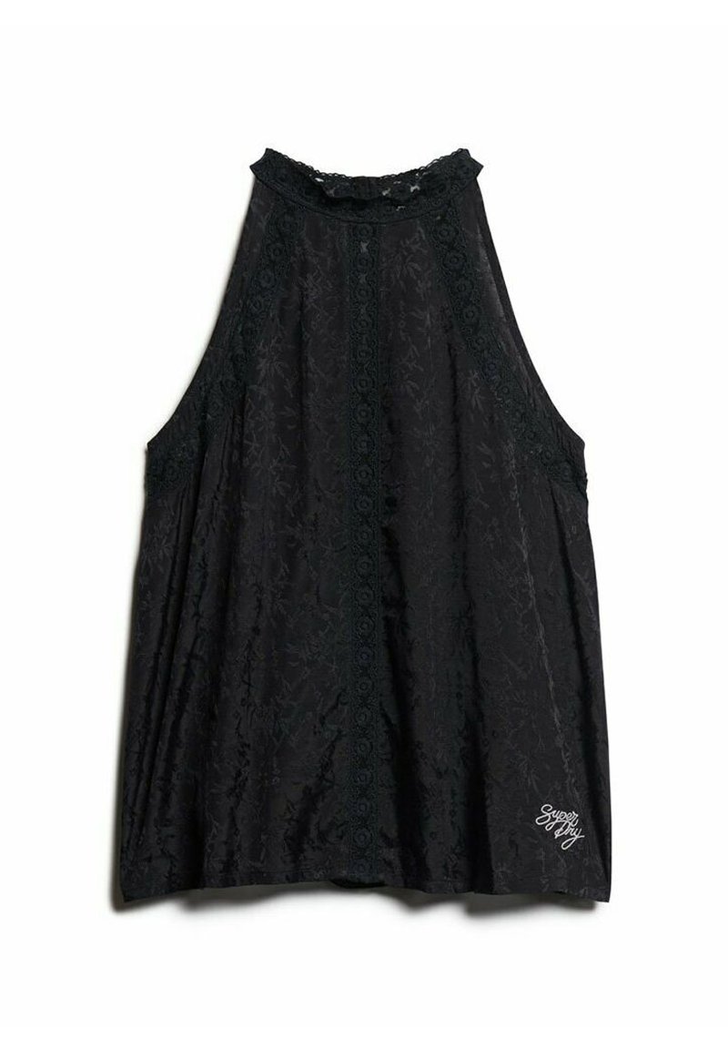 Superdry & Co Top zwart Superdry & Co Top zwart