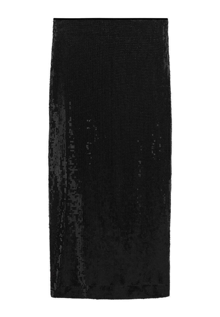 Mango Kokerrok zwart