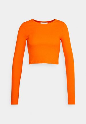 FELINE LSRIB NOOS - Longsleeve - red orange