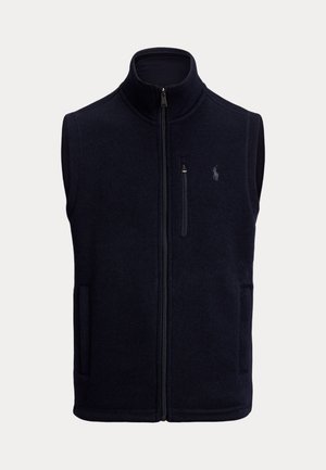 BRUSHED MOCKNECK VEST - Γιλέκο - collection navy