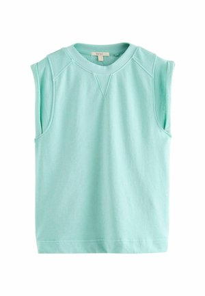 REGULAR FIT - Lihtne T-särk - aqua blue turquoise