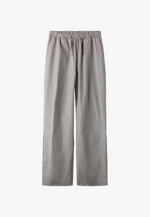 WIDE - Hlače - black coffee