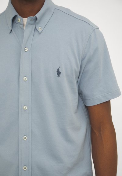 Polo Ralph Lauren FEATHERWEIGHT MESH SHIRT - Skjorta - vessel blue