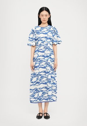 NERINA - Day dress - sea blue print