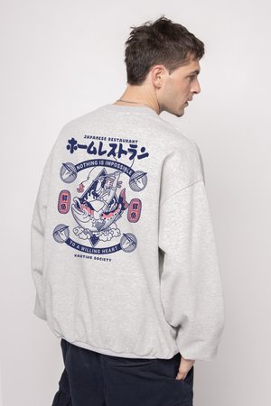 CREW NOTHING IS IMPOSSIBLE UNISEX - Sudadera - gray