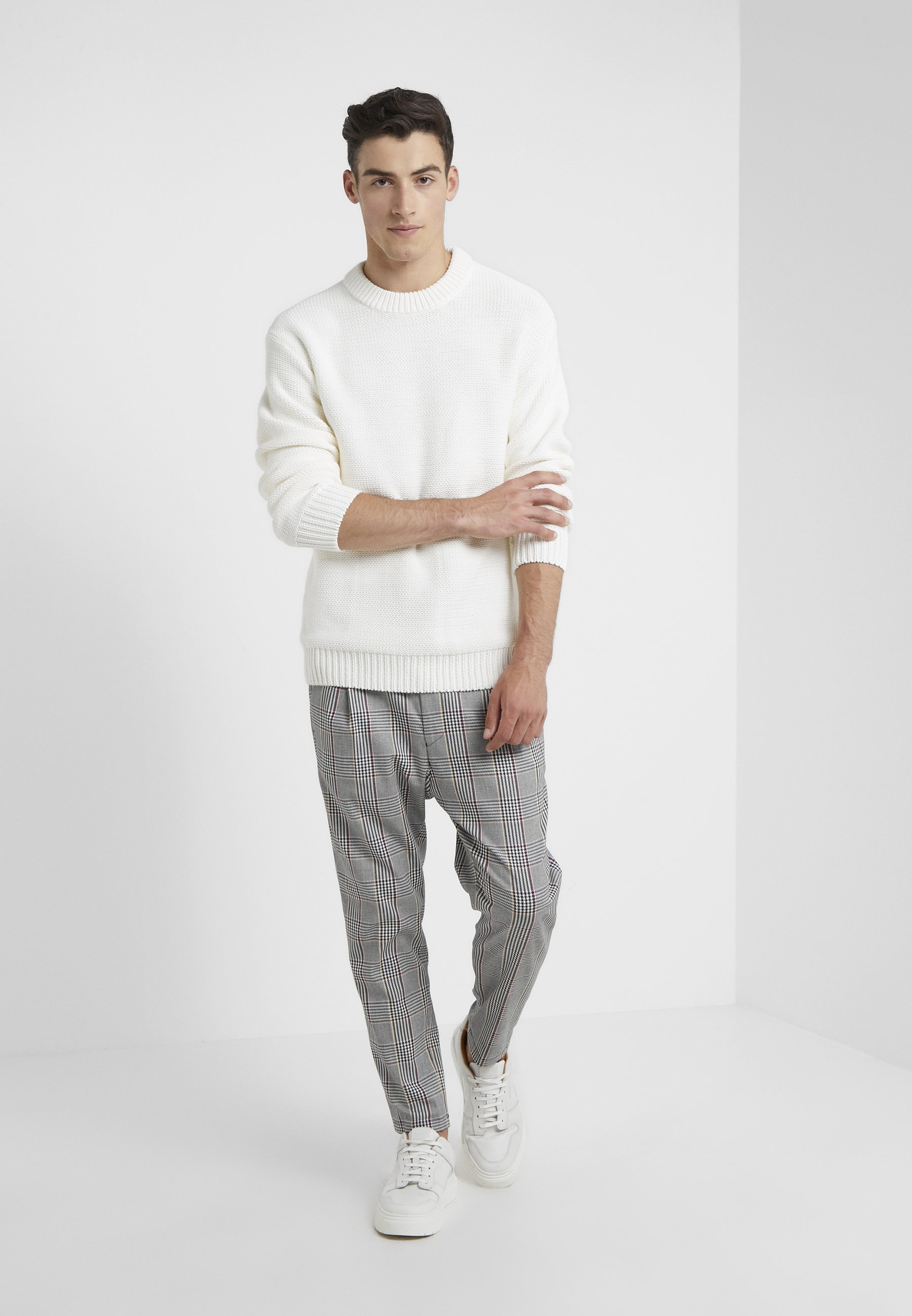J.LINDEBERG CASWELL TAPE Strikkegenser cloud dacer J.LINDEBERG CASWELL TAPE Strikkegenser cloud dacer