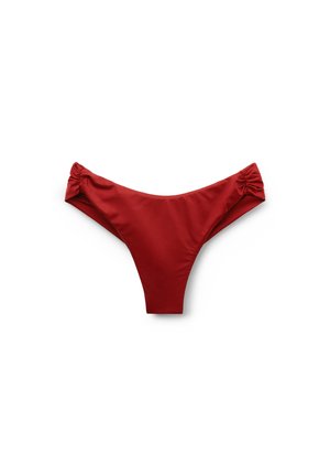 Calzedonia SHINY SATIN - Braguita de bikini - red