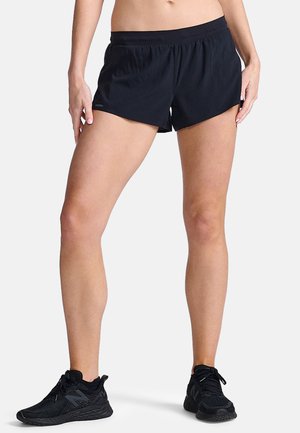FUNKTIONS - Korte sportsbukser - black black reflective