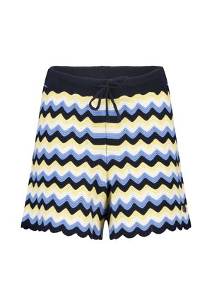 NAMI - Pantalones deportivos - blue yellow