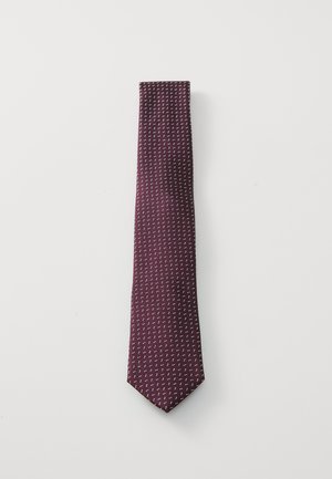 SANDY RETRO NEAT - Krawatte - burgundy