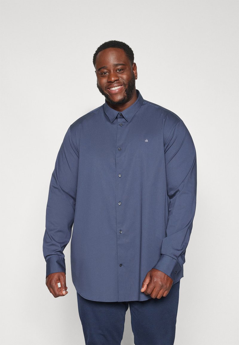 Calvin Klein STRETCH SLIM SHIRT - Camicia - ink