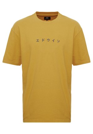 T-shirt print - yellow