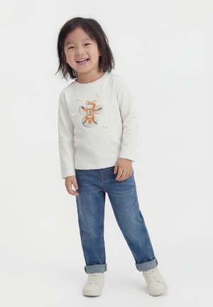 Il Gufo Top s dlhým rukávom - milk