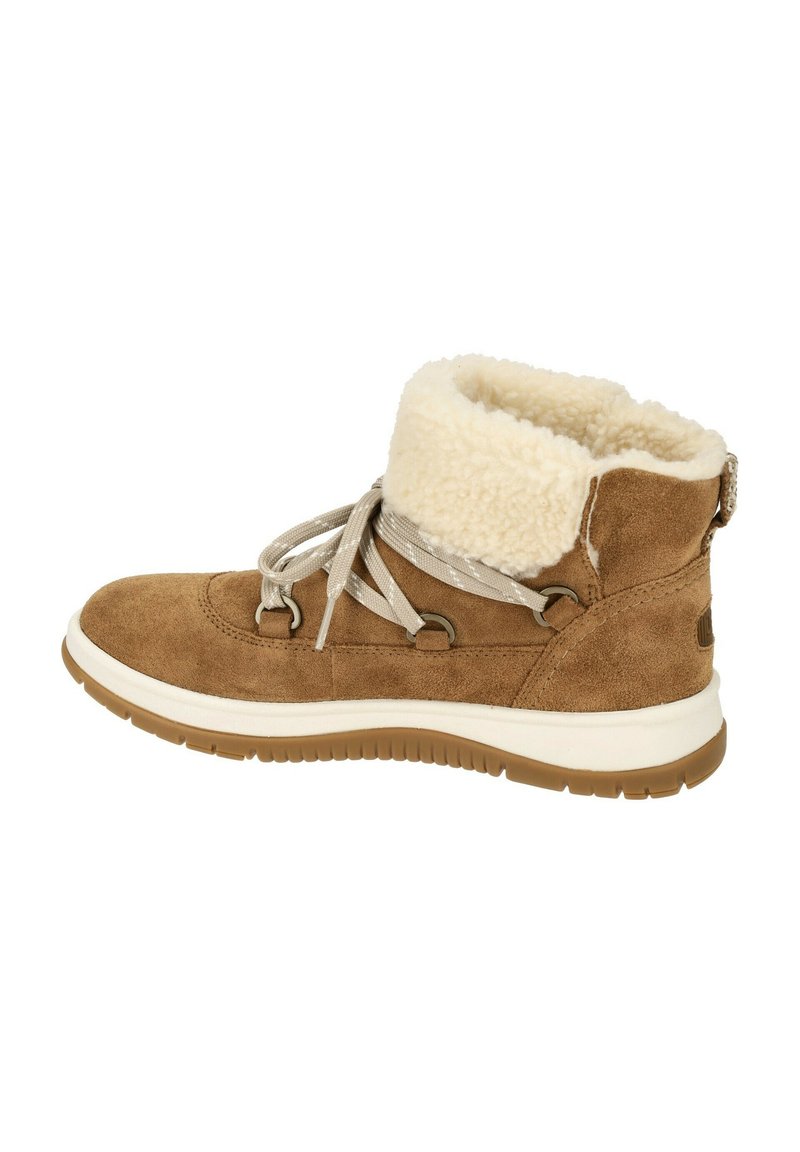 UGG LAKESIDER HERITAGE LACE - Botas para la nieve - chestnut