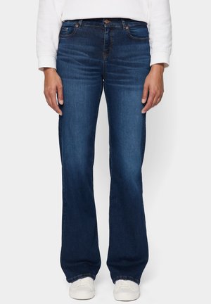 FUTURE:PEOPLE., Flared Jeans - dark blue authentic used