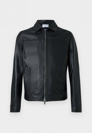 Filippa K COACH - Usnjena jakna - black