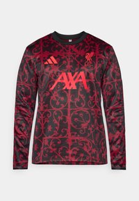adidas Performance LIVERPOOL FC WARMUP TOP - Article de supporter d'équipe de club - black/pure ruby
