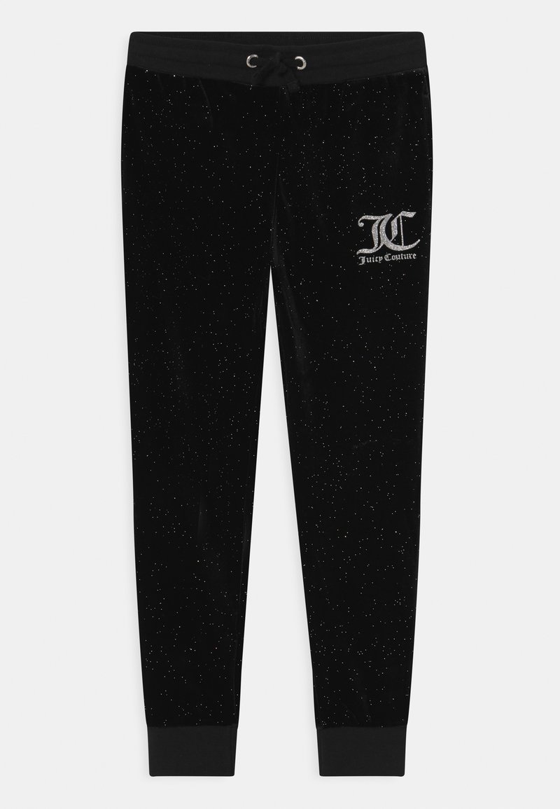 Juicy Couture GLITTER - Tracksuit bottoms - black