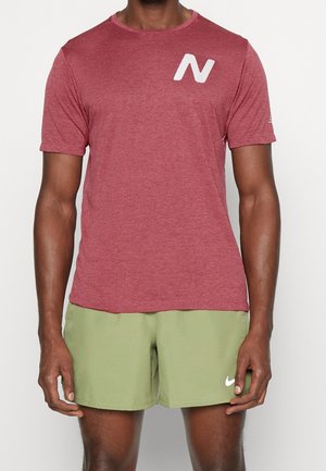 T-shirts print - dark red