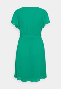 VILA VIMICADA V NECK SHORT DRESS - Vestido de cocktail / Vestido de festa - pepper green
